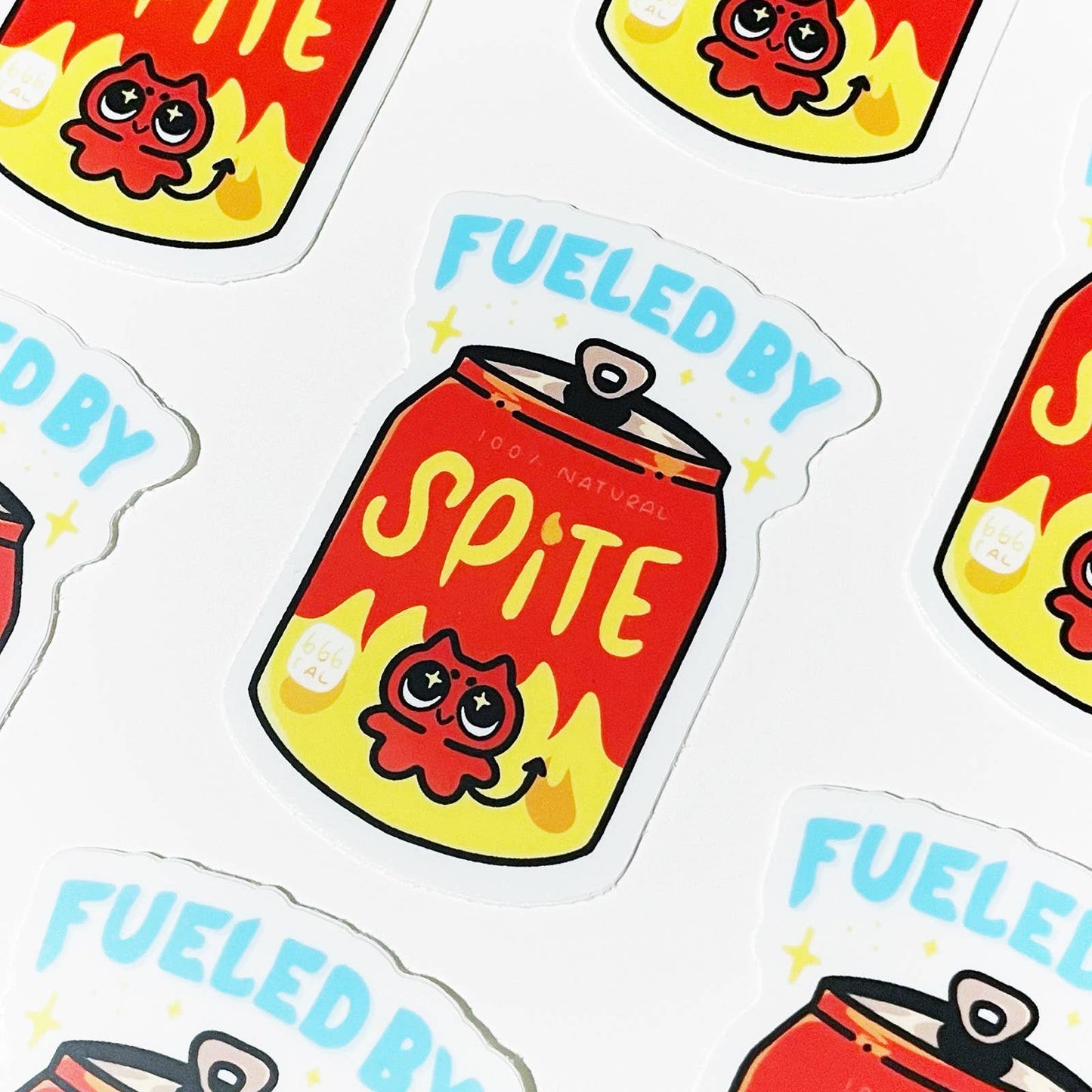 Fueled by Spite | Vinyl Sticker