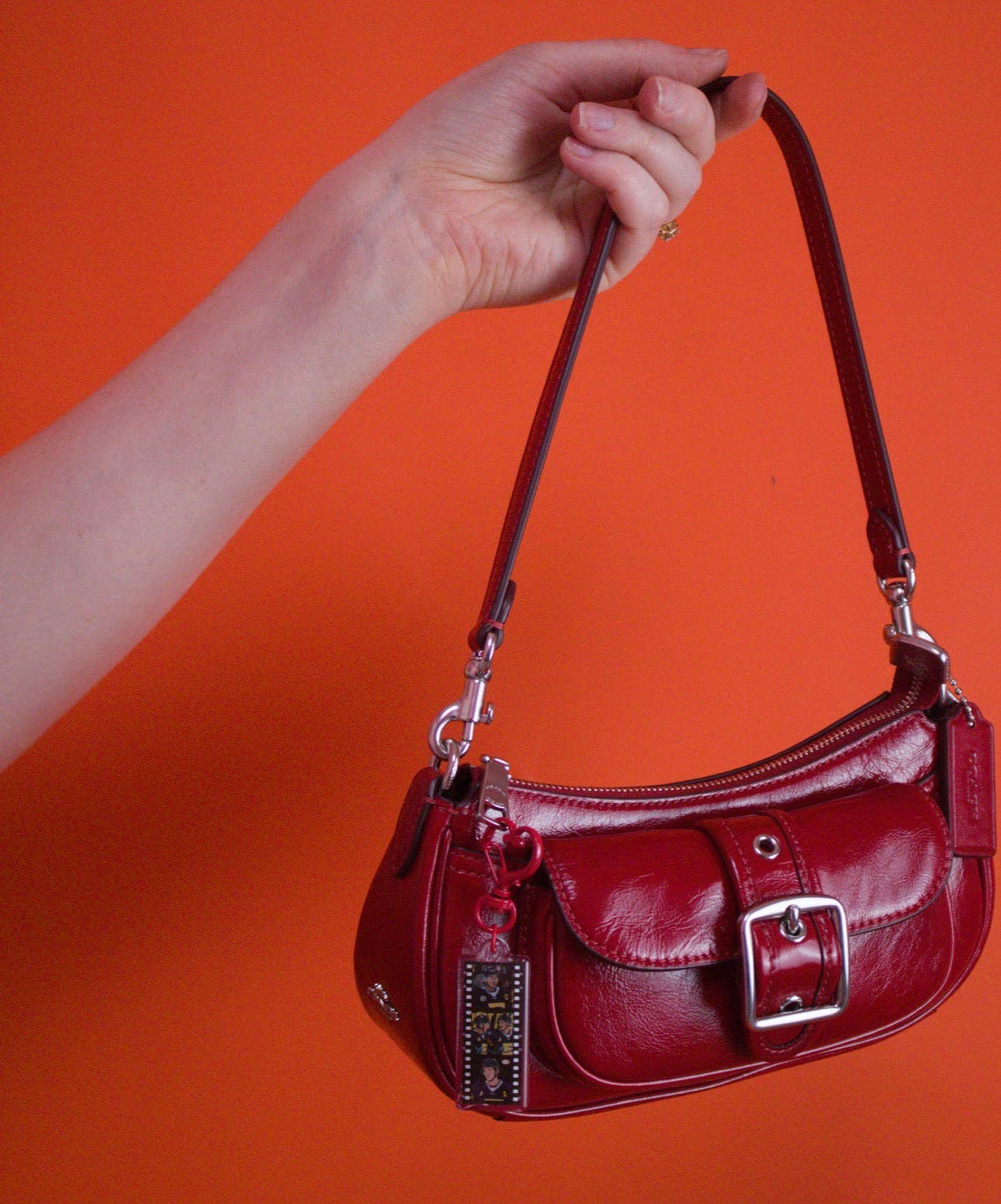 Shane + Ilya Heated Rivalry Film Strip Bag Charm