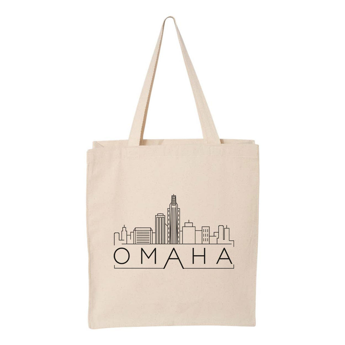 Skyline Omaha Nebraska Tote Bag