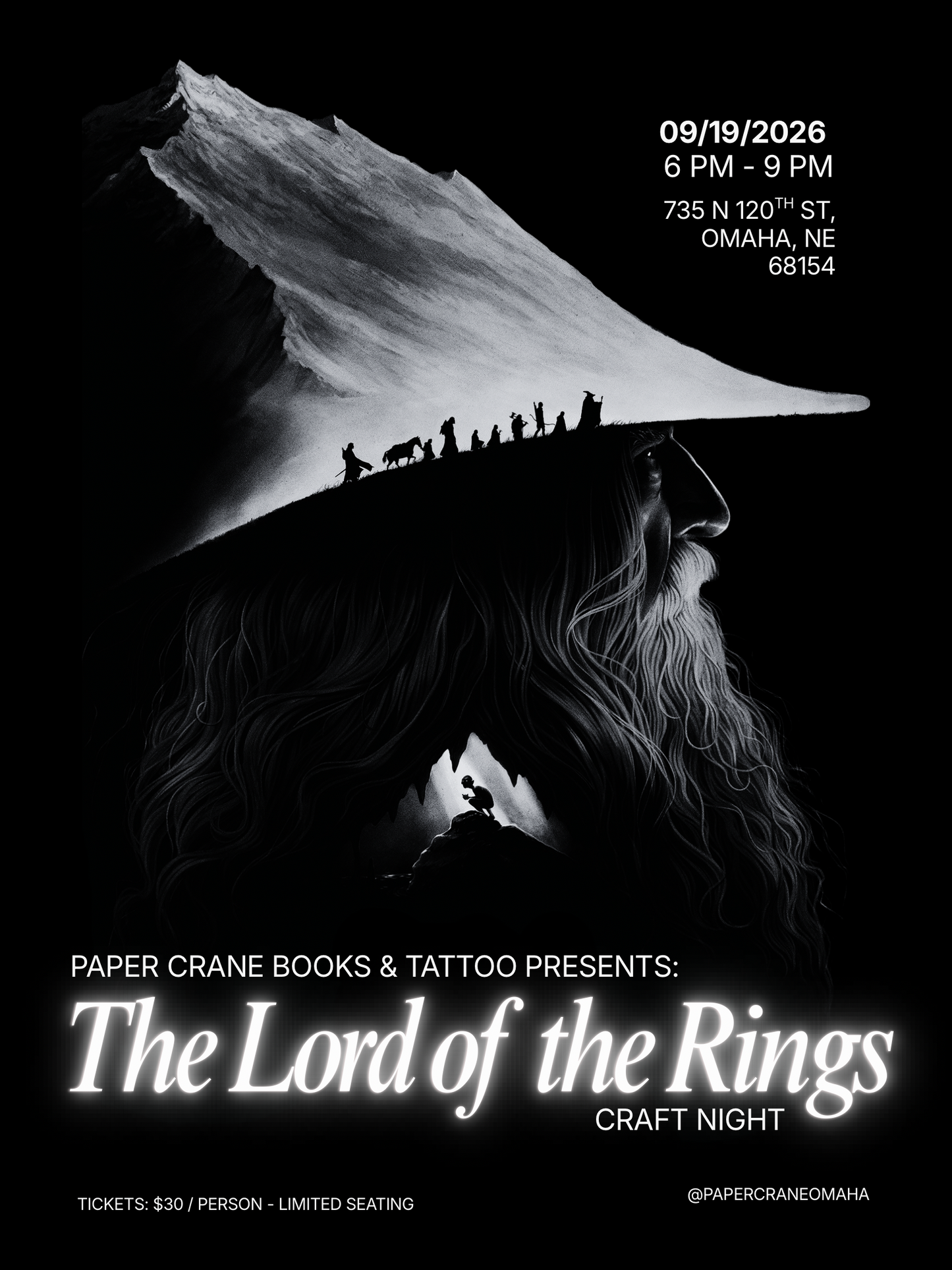 The Lord of the Rings craft night