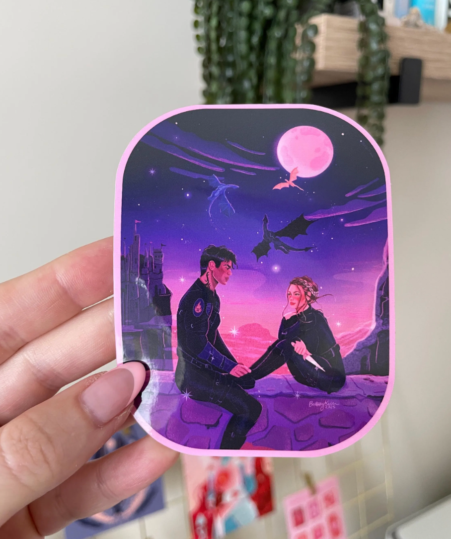 Fourth Wing Sticker