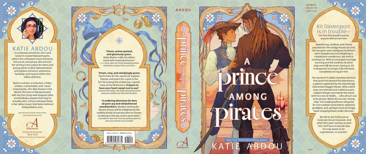 Prince Among Pirates by Katie Abdou: Hardcover; 416 pages / English
