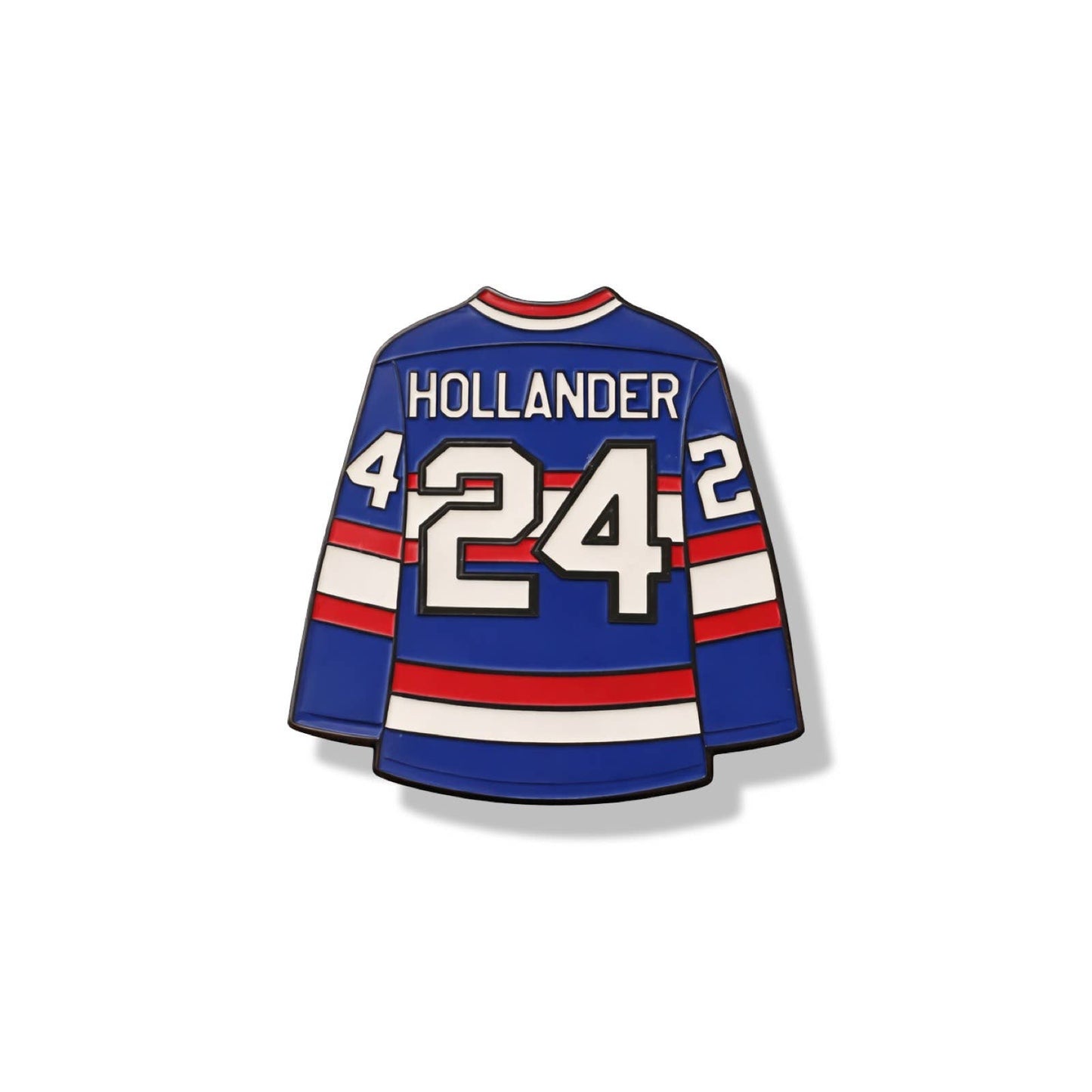 Heated Rivalry “HOLLANDER” #24 Jersey Enamel Pin