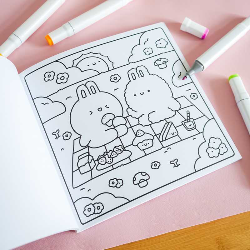 Cute & Cozy Coloring: Cheery by Becky Cas: Paperback; 80 pages / English