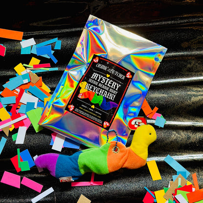 Teenie Beanie Baby Plush Keychain | 90's Nostalgia Blind Bag