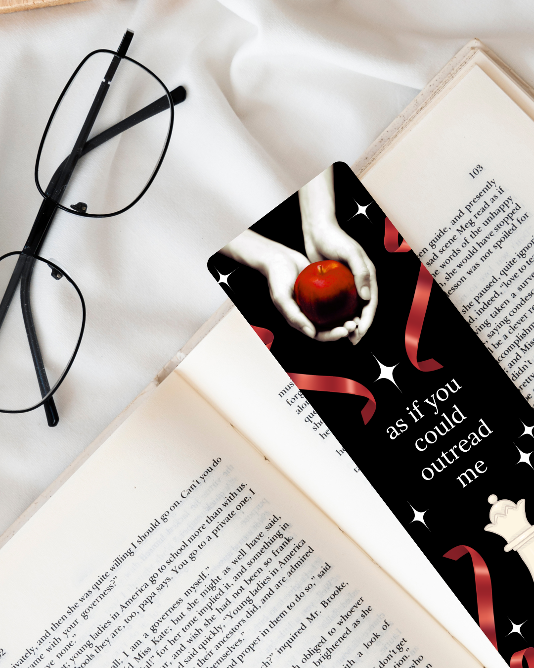 As If You Could Outread Me Bookmark