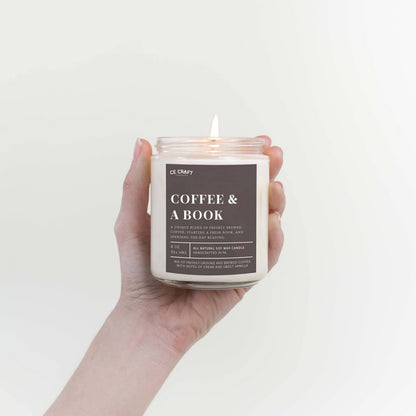 Coffee and A Book Scented Candle: 8