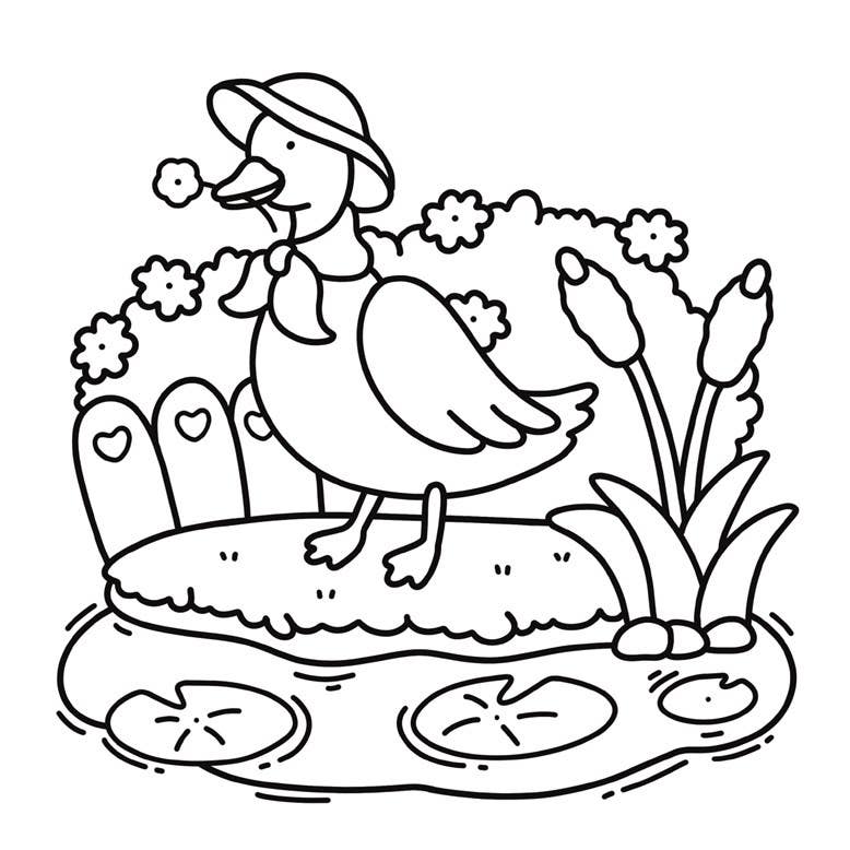 Garden Corners: Bold and Easy Coloring Book: Hikaru Kotz