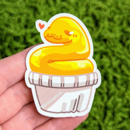 Snake Snack Fast Food Stickers: Snake Burger