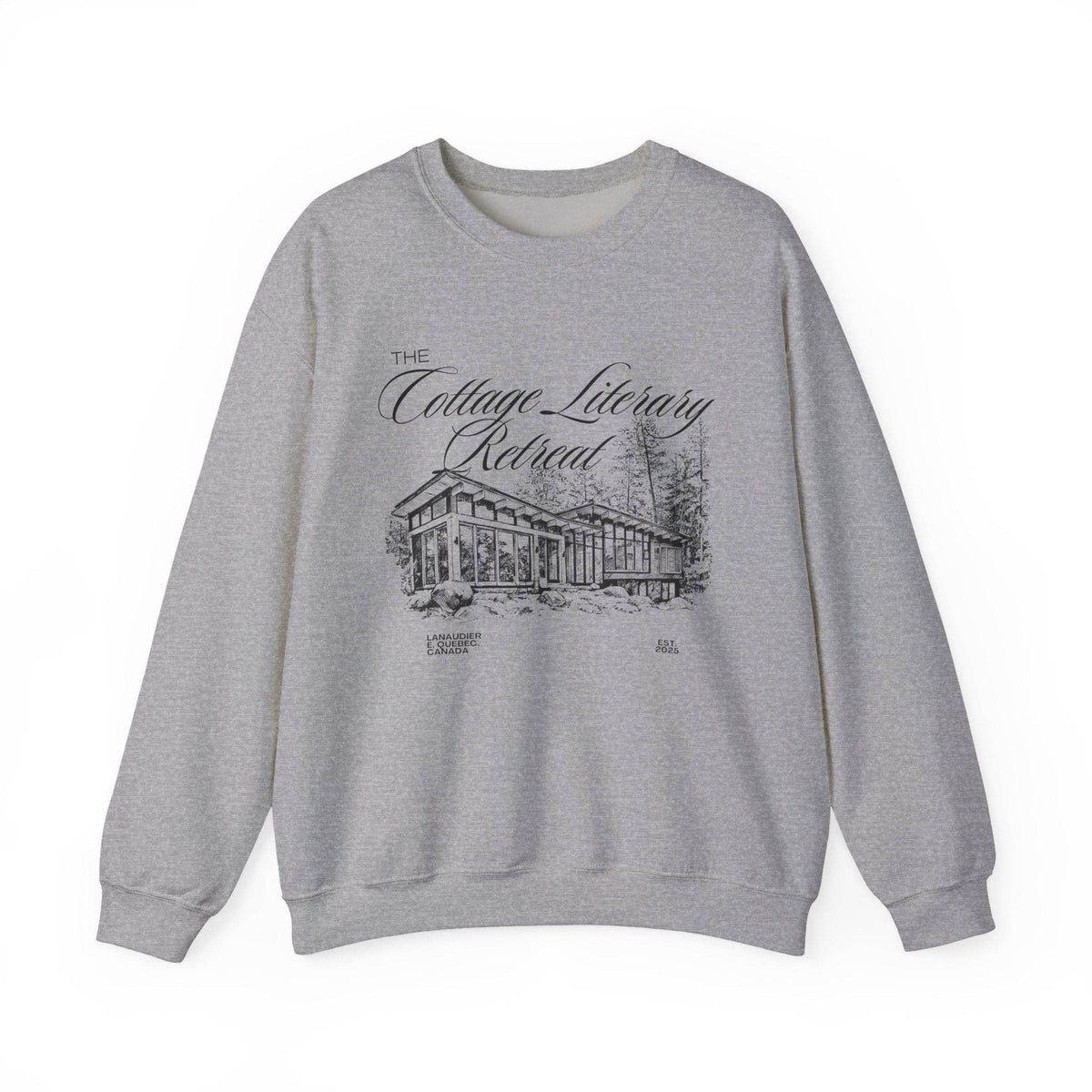 Heated Rivalry The Cottage Retreat Sweatshirt: Maroon / 2XL