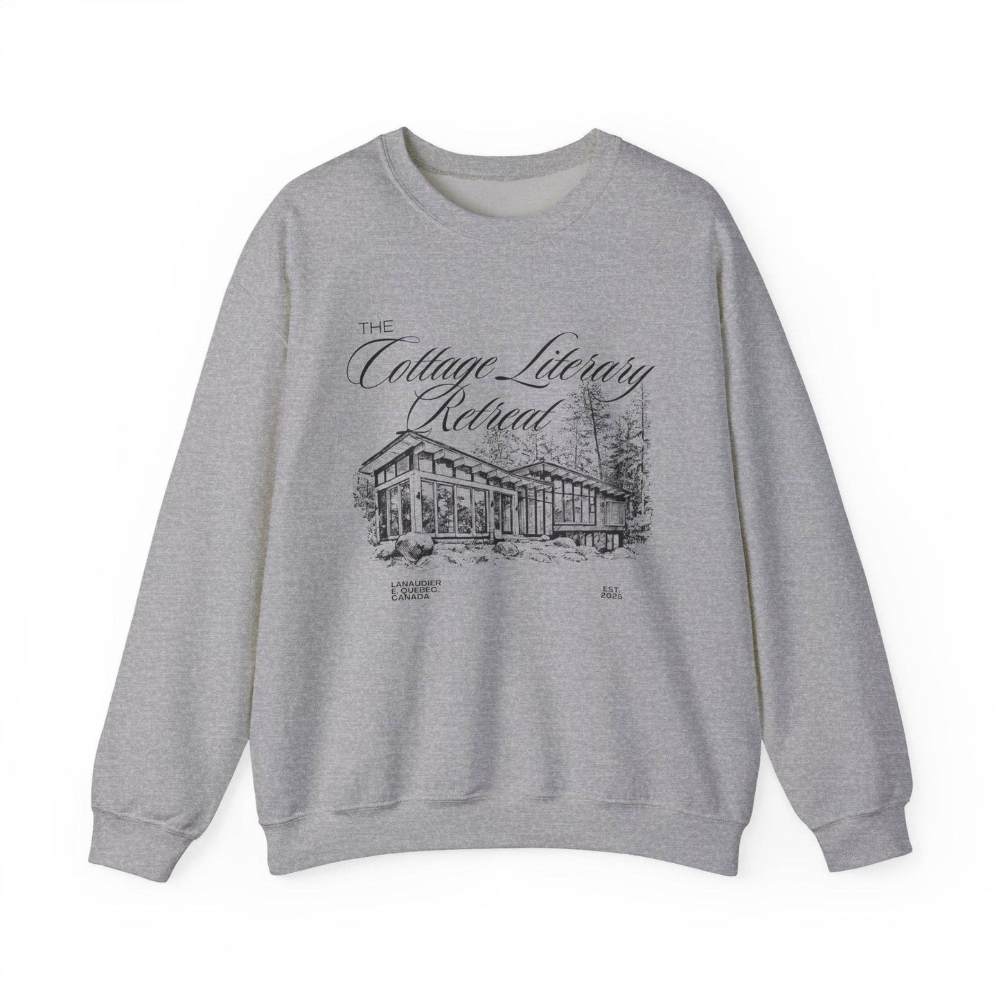 Heated Rivalry The Cottage Retreat Sweatshirt: Black / 2XL