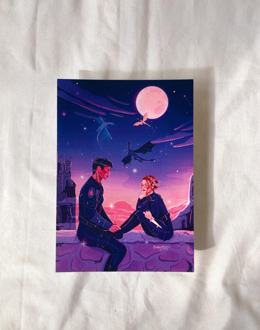 Fourth Wing Print : 8x10