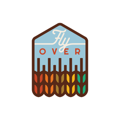 Fly Over Sticker
