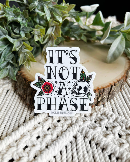 It's Not a Phase, Punk Emo Sticker