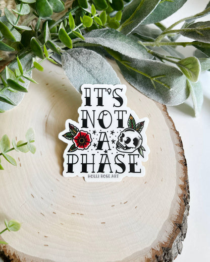 It's Not a Phase, Punk Emo Sticker