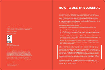 A Writer’s Journal for Creating Characters