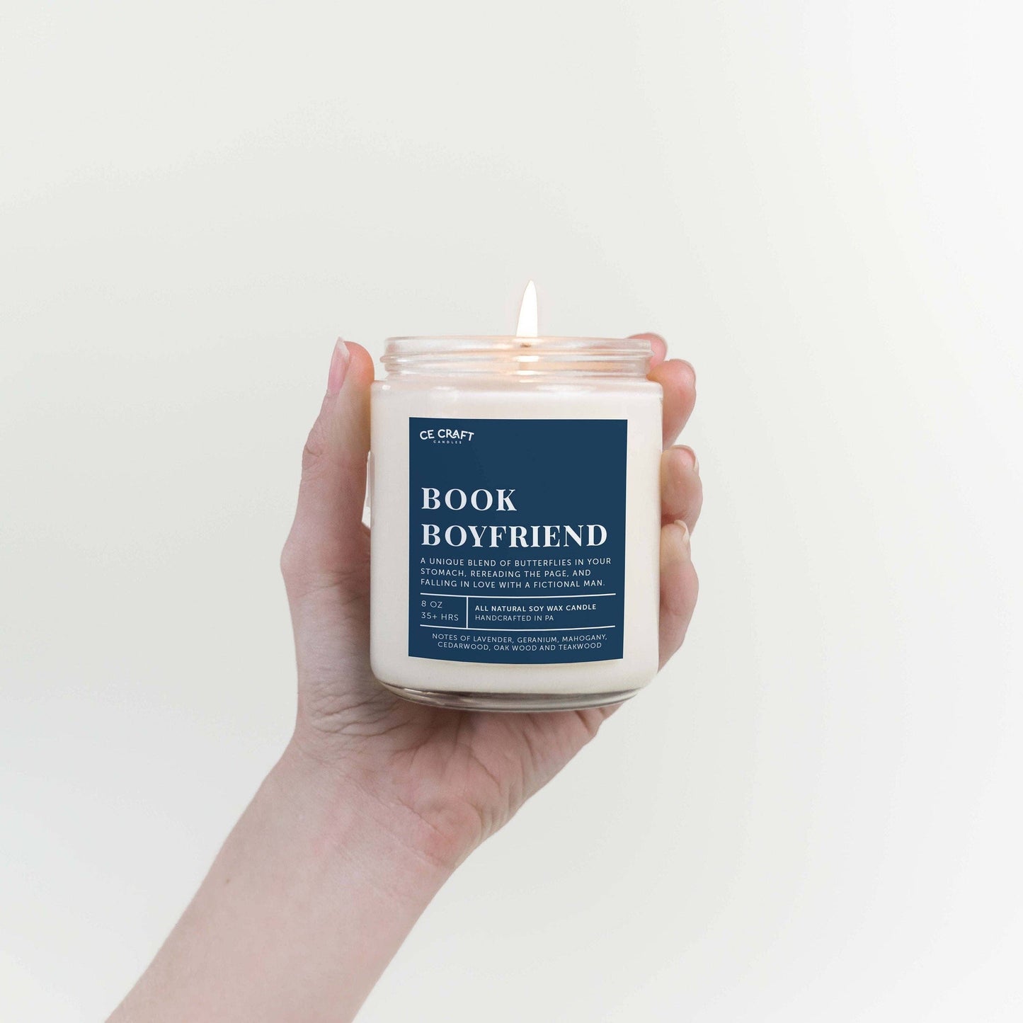 Book Boyfriend Candle: 8