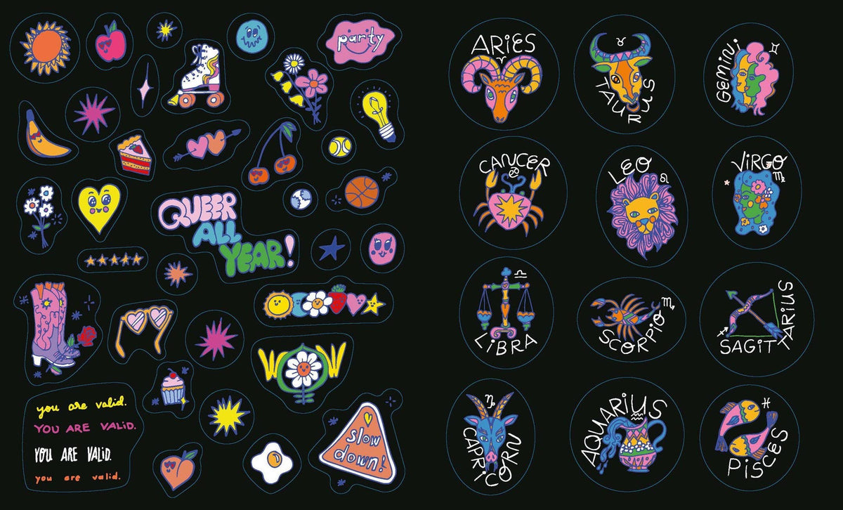 The Big Book of Queer Stickers : Includes 1,000+ Stickers!: Trade Paperback