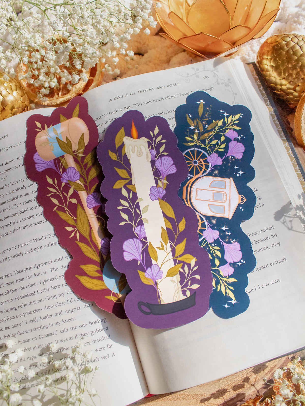 Imperfect Die-Cut Mystery Bookmark Bundle | 50 pack