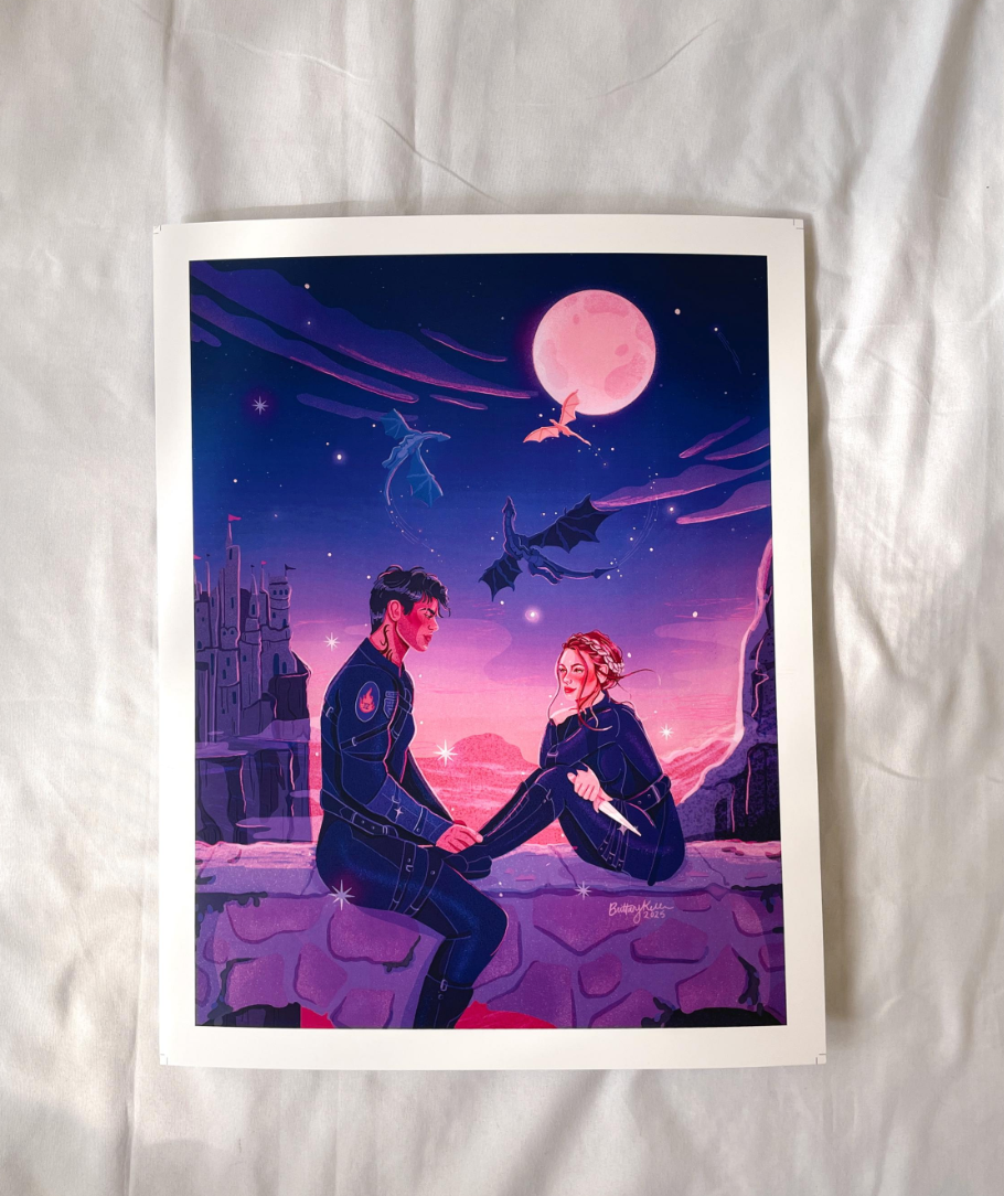 Fourth Wing Print : 8x10