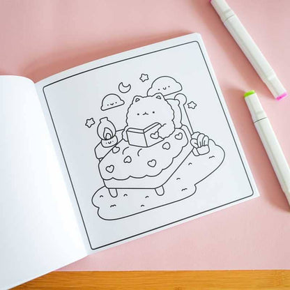 Cute & Cozy Coloring: Cheery by Becky Cas: Paperback; 80 pages / English