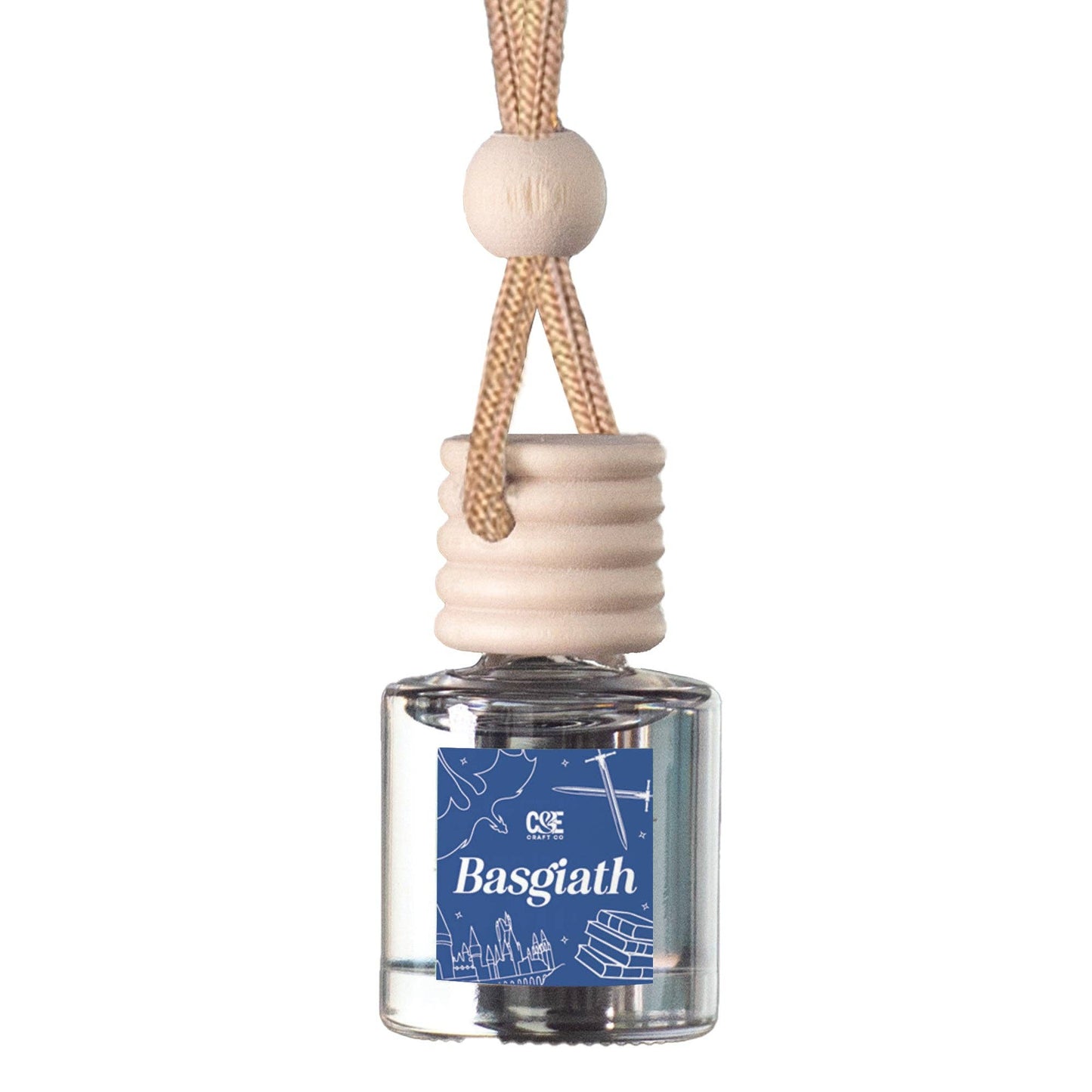 Bookish Scented Car Freshener - Long Lasting - Air Car Diffuser: Rhysand