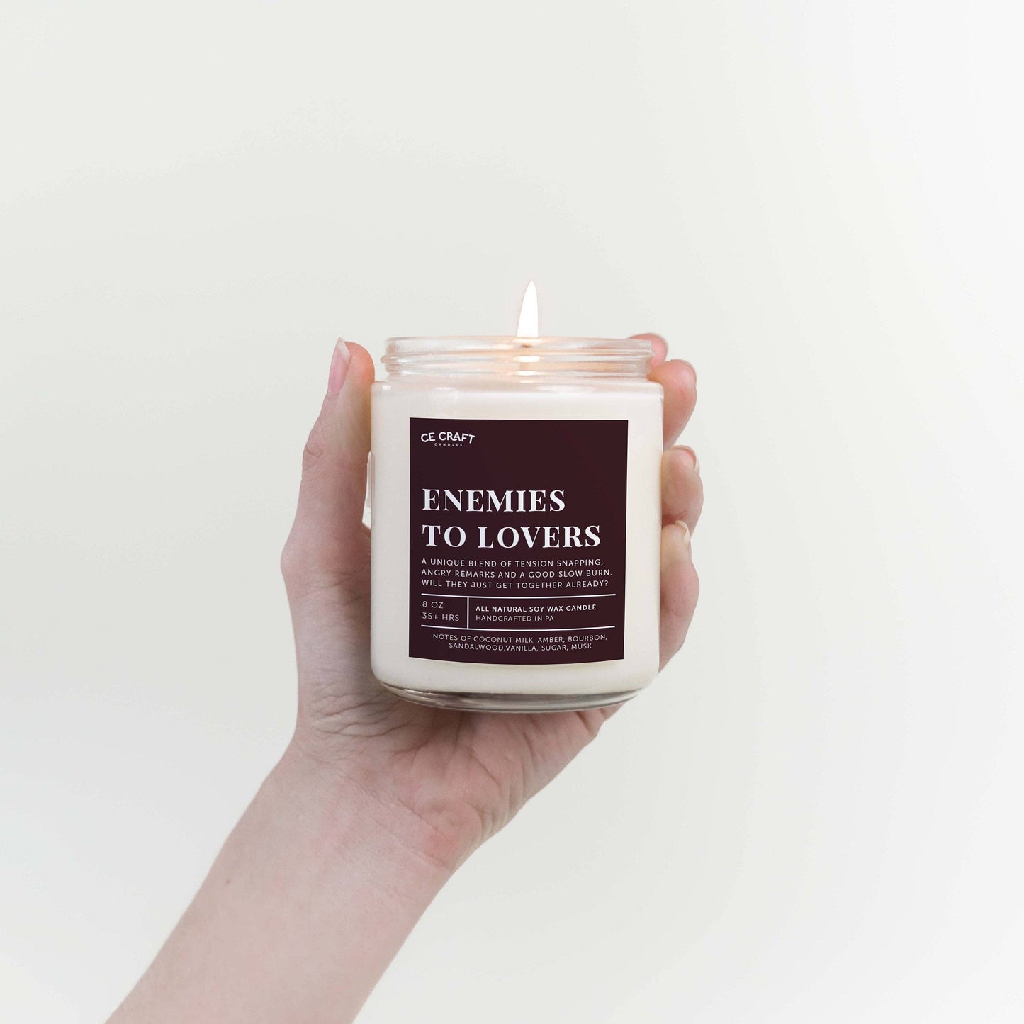 Enemies to Lovers Scented Candle: 8
