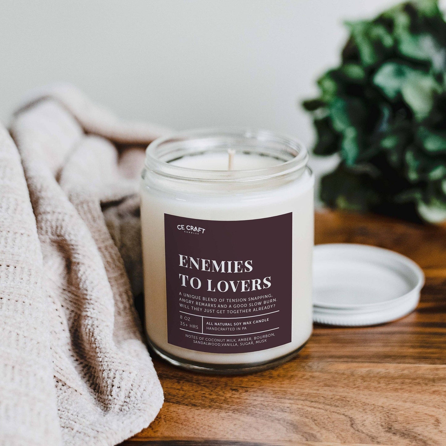 Enemies to Lovers Scented Candle: 8