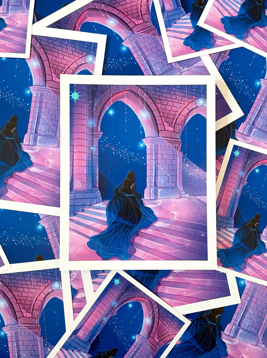 Star Court Print: 8x10