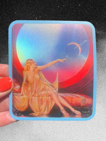 Sci-Fi Space Fantasy STICKER 3 Inch