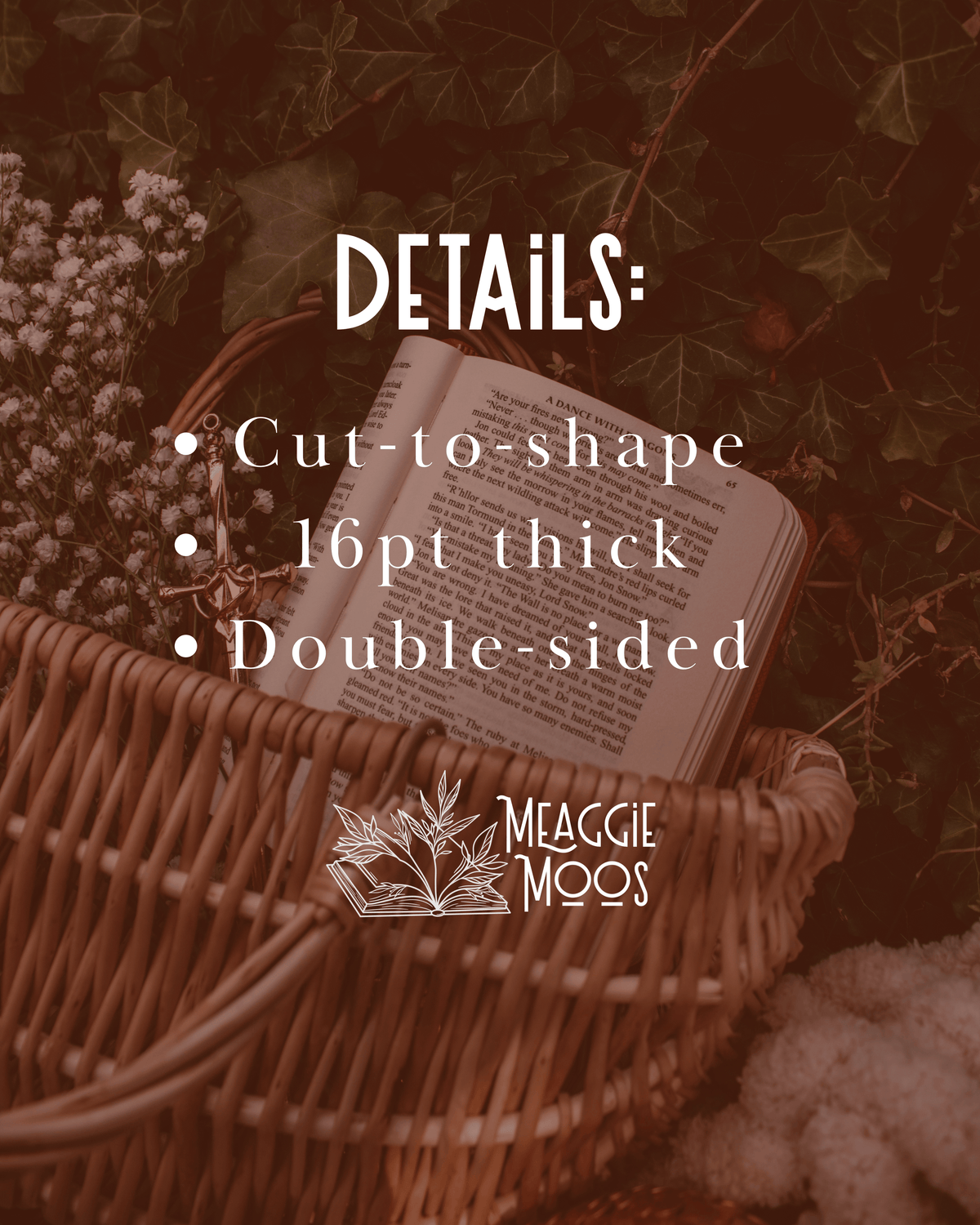 Imperfect Die-Cut Mystery Bookmark Bundle | 50 pack