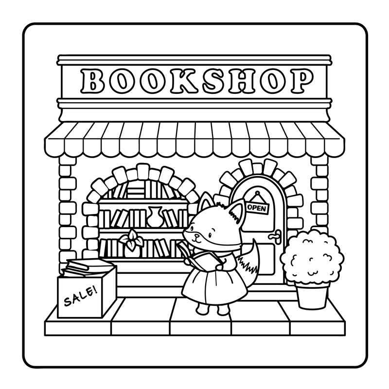 Comfy Fall Coloring Book by: Paperback; 96 pages / English