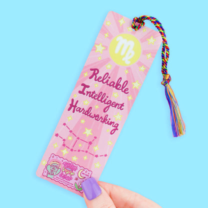 Virgo Zodiac Bookish Horoscope Bookmark with Tassel