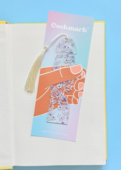 Floral Cockmark Bookmark