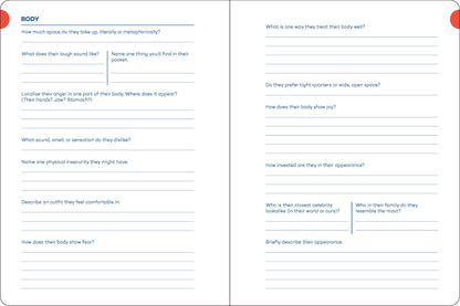 A Writer’s Journal for Creating Characters