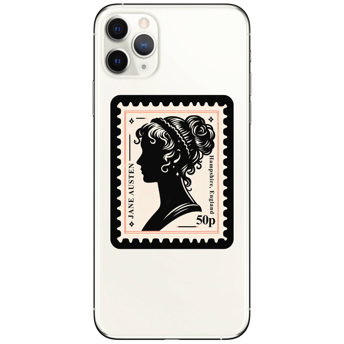 Jane Austen Feminist Book Read High Quality Vinyl Sticker