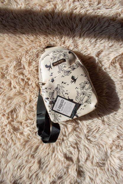 Bookish E-Reader Crossbody Tech Bag | Ivory Swords