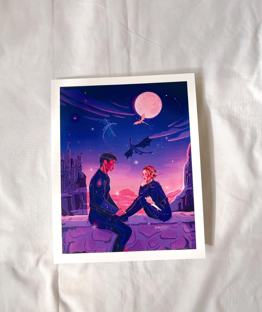 Fourth Wing Print : 8x10