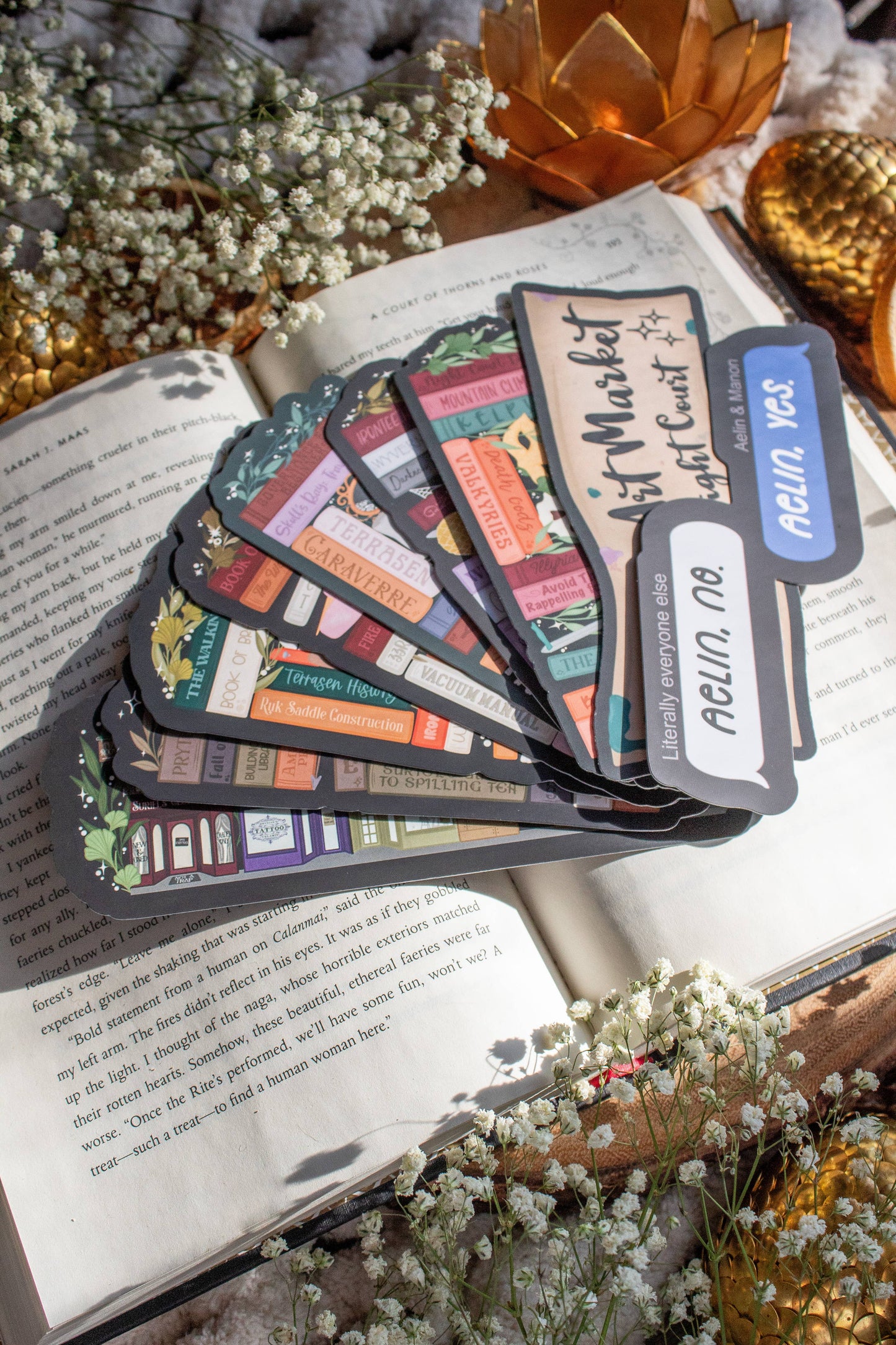 Imperfect Die-Cut Mystery Bookmark Bundle | 50 pack