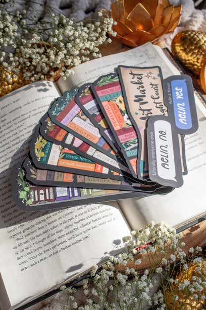 Imperfect Die-Cut Mystery Bookmark Bundle | 50 pack