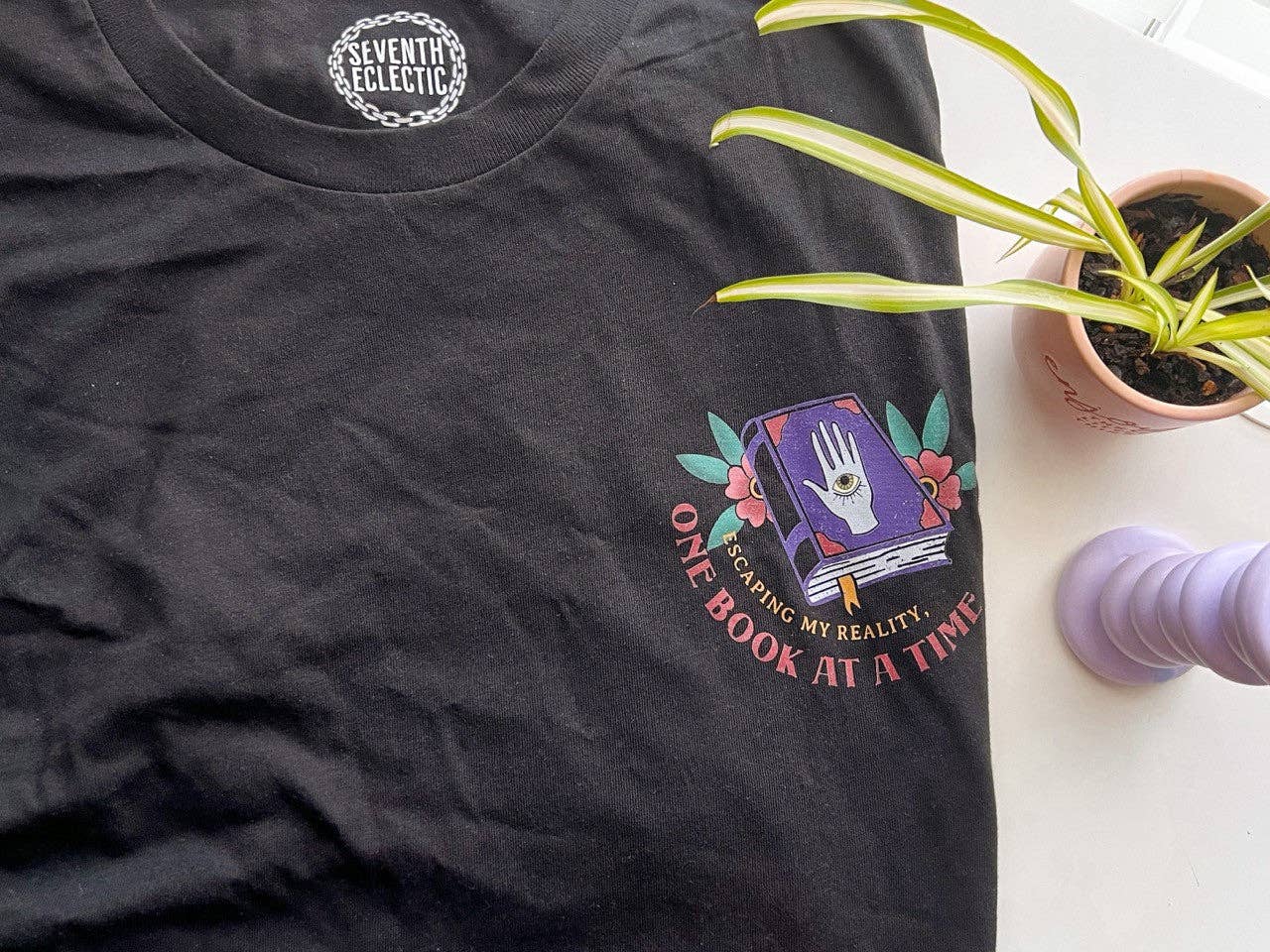 One Book at a Time Classic Tee : Large