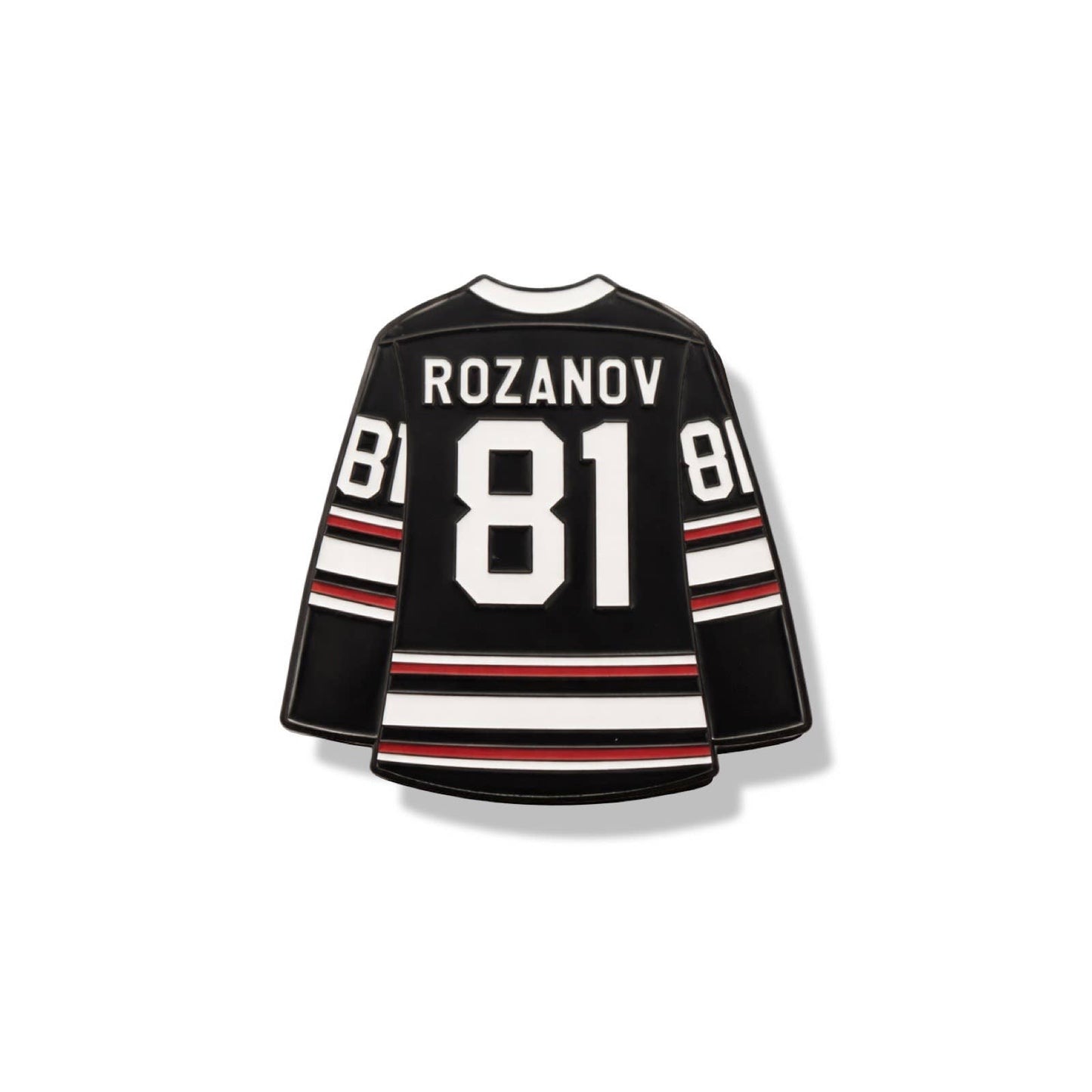 Heated Rivalry “ROZANOV” #81 Jersey Enamel Pin