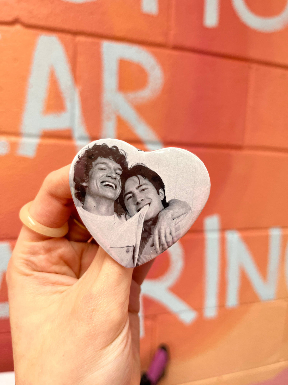 Sex Sells Heated Rivalry Pin: Not Carded For Display