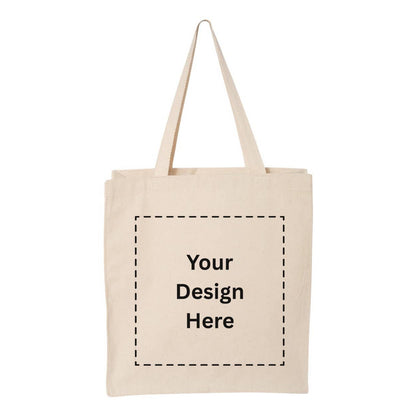 Your Custom Logo Tote Bag: Natural