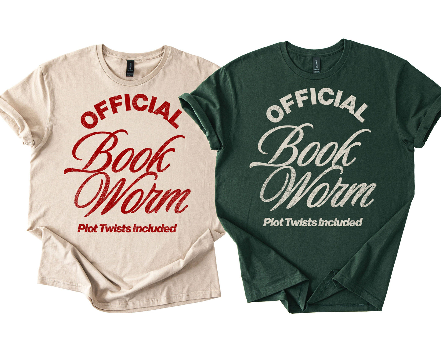 Bookworm | Graphic Tee or Sweatshirt | Book Obsessed: Forest Green / 2XL / Short