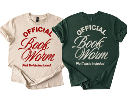 Bookworm | Graphic Tee or Sweatshirt | Book Obsessed: Sand / Large / Short