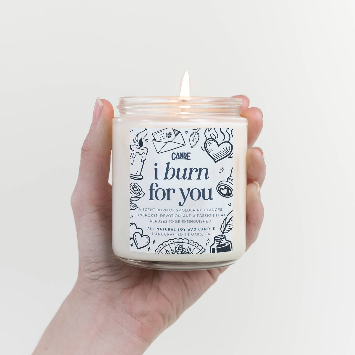 I Burn for You Scented Candle: Standard