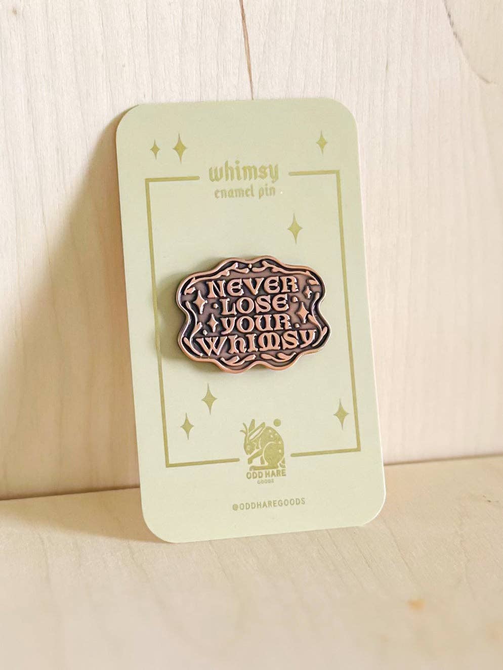 Whimsy Hard Enamel Pin