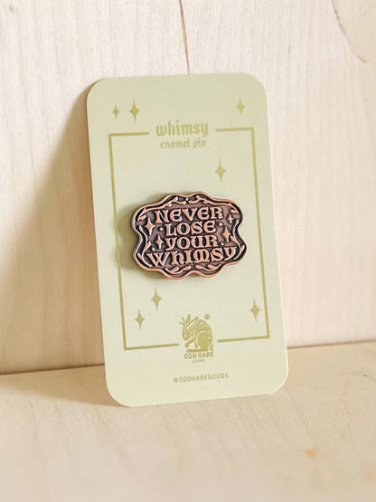 Whimsy Hard Enamel Pin
