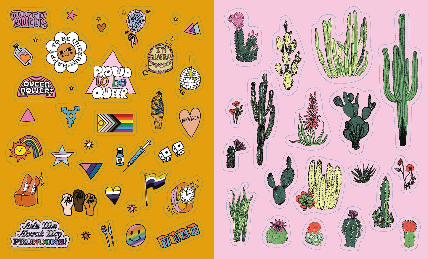 The Big Book of Queer Stickers : Includes 1,000+ Stickers!: Trade Paperback